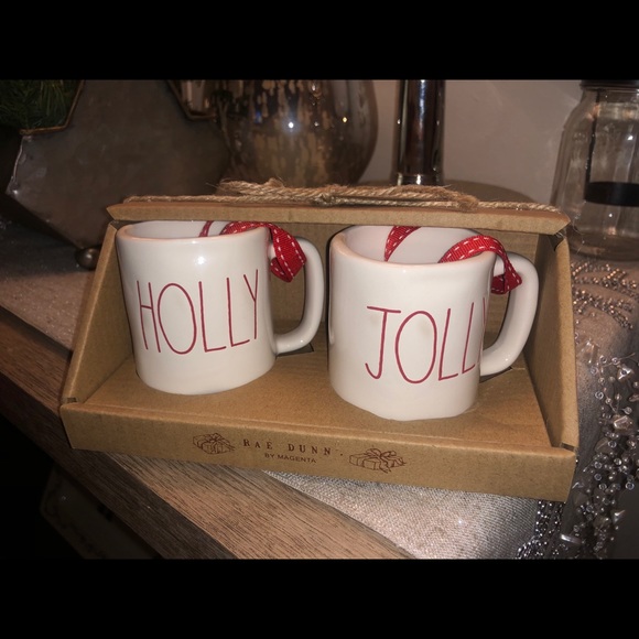 Rae Dunn Other - Rae Dunn Mini mug ornaments